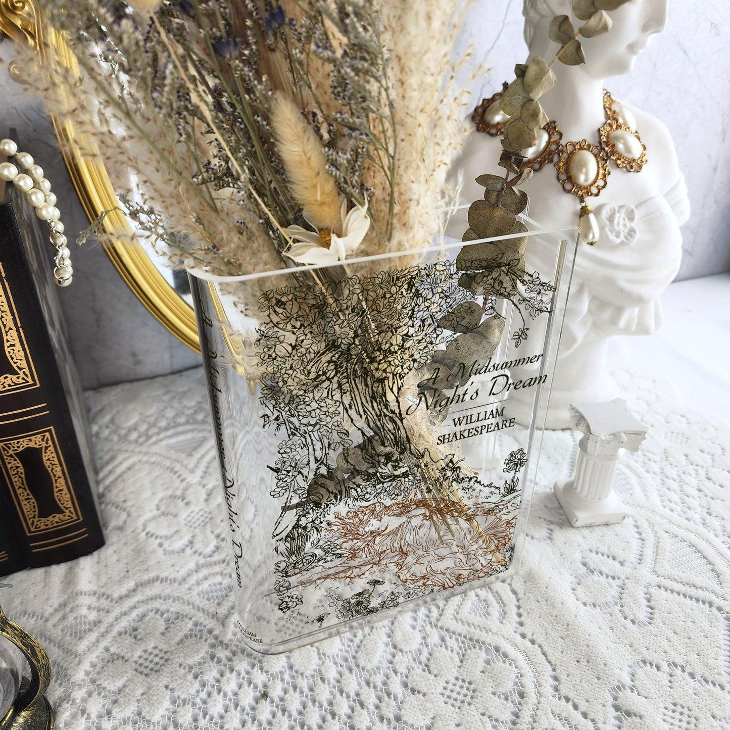 A Midsummer Night's Dream Acrylic Bookish Vase - Bookish Vase