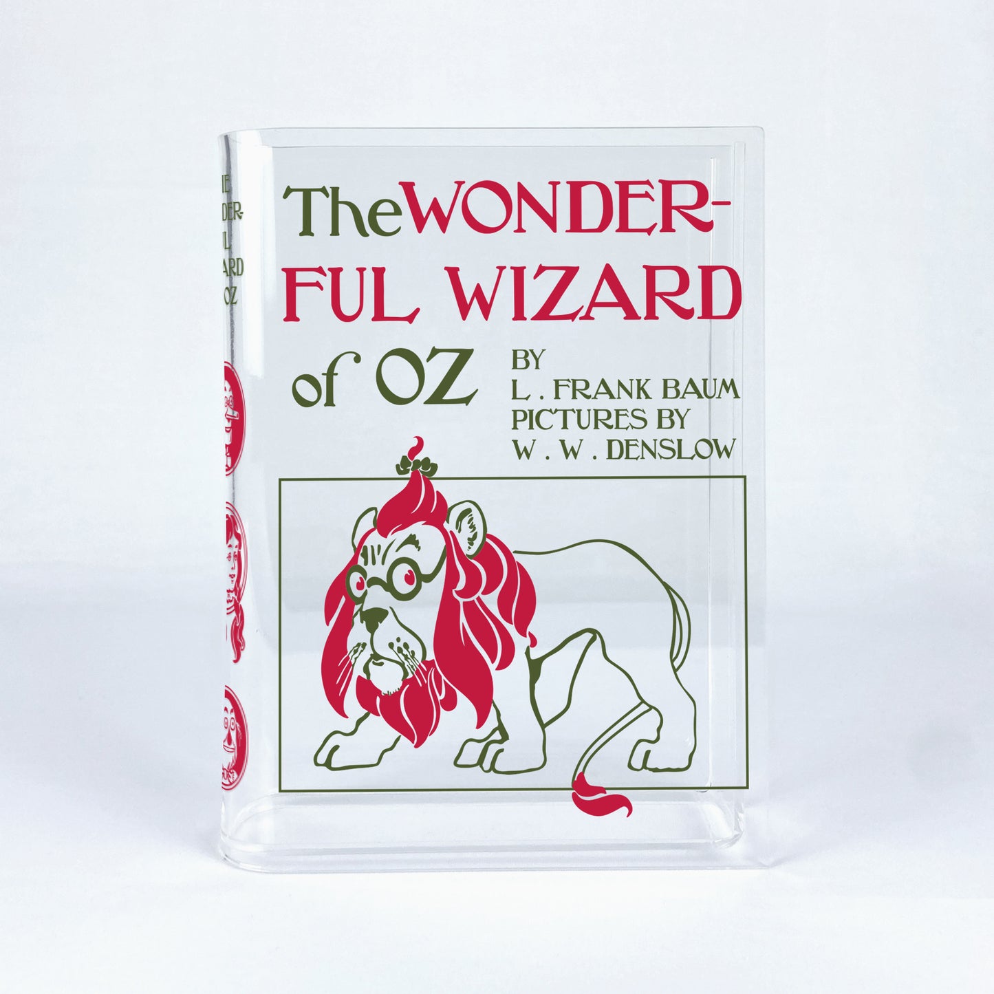 The Wonderful Wizard of OZ Acrylic Bookish Vase