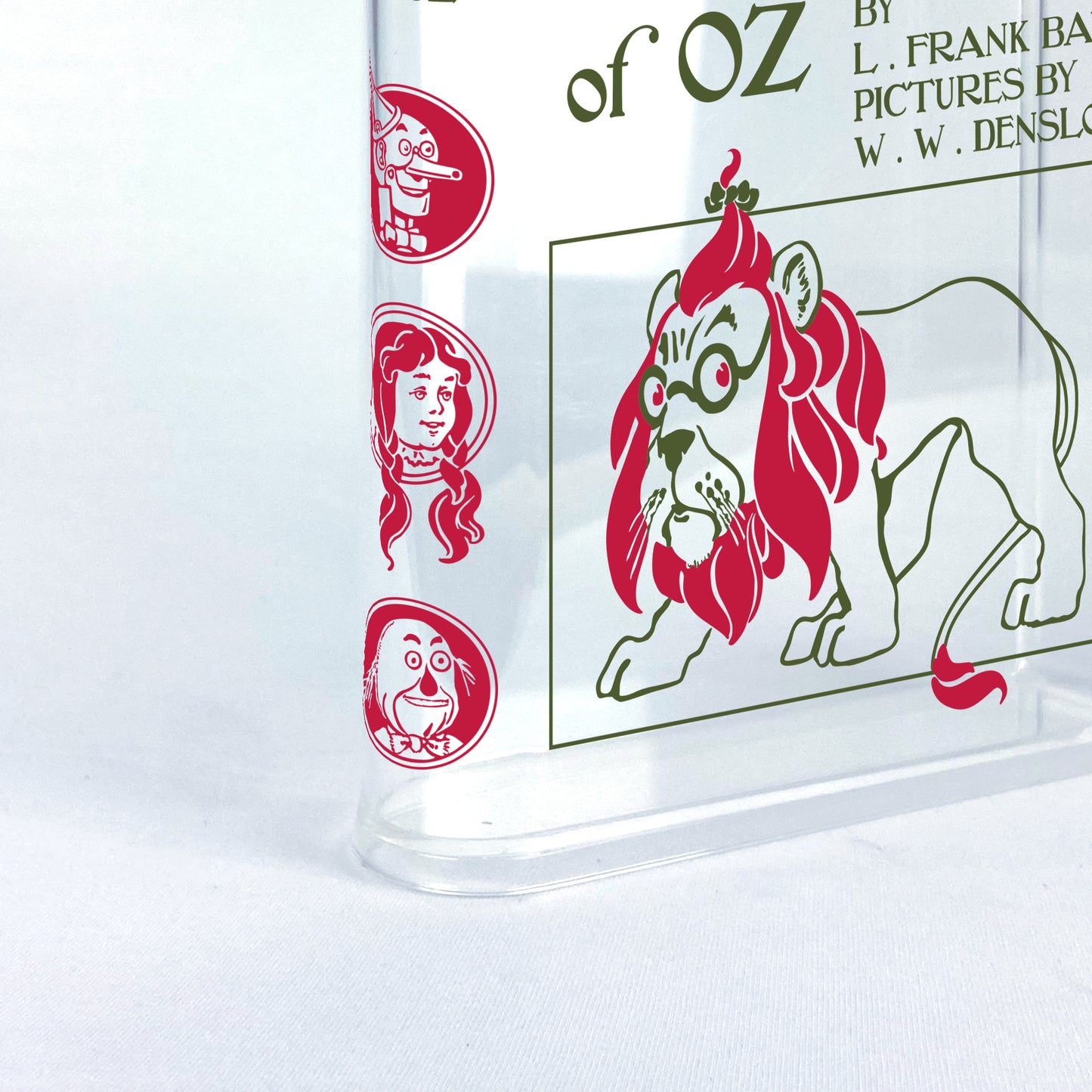 The Wonderful Wizard of OZ Acrylic Bookish Vase