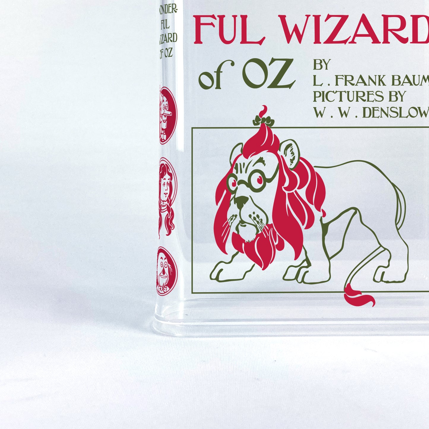 The Wonderful Wizard of OZ Acrylic Bookish Vase