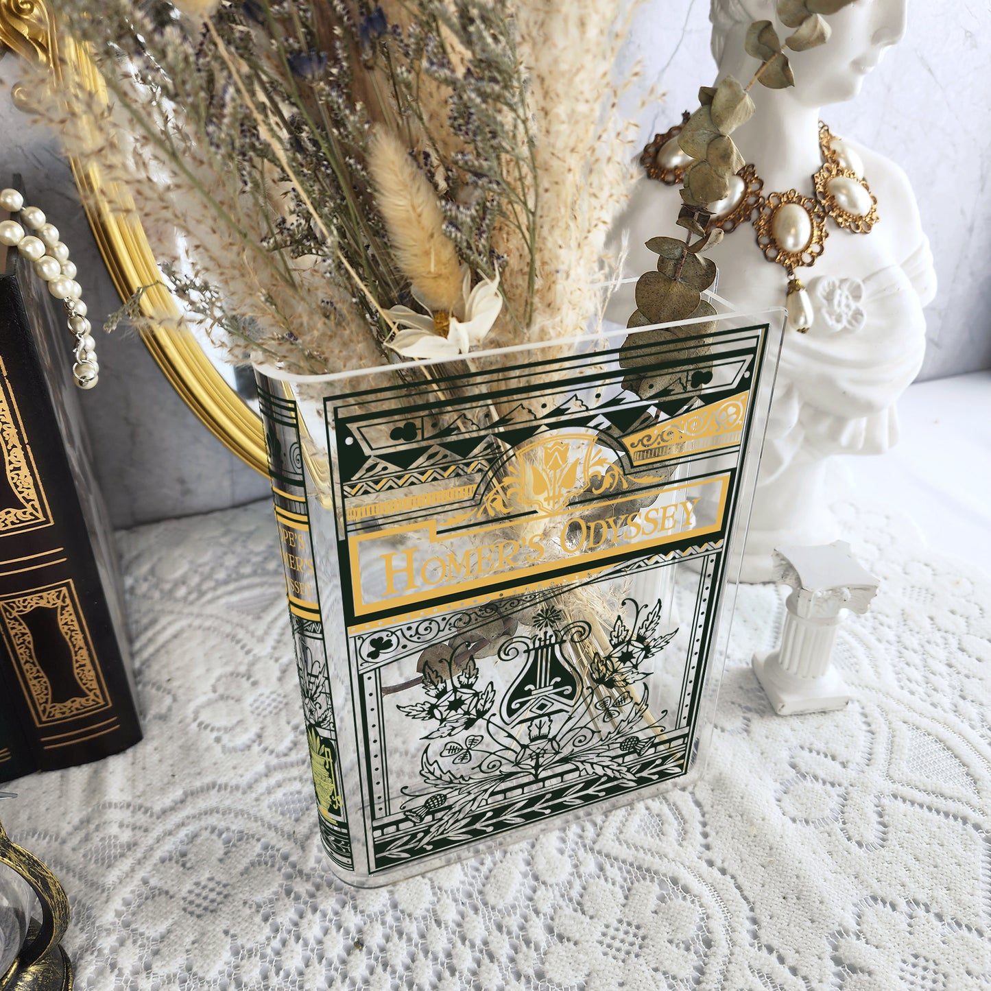 Odyssey Acrylic Bookish Vase