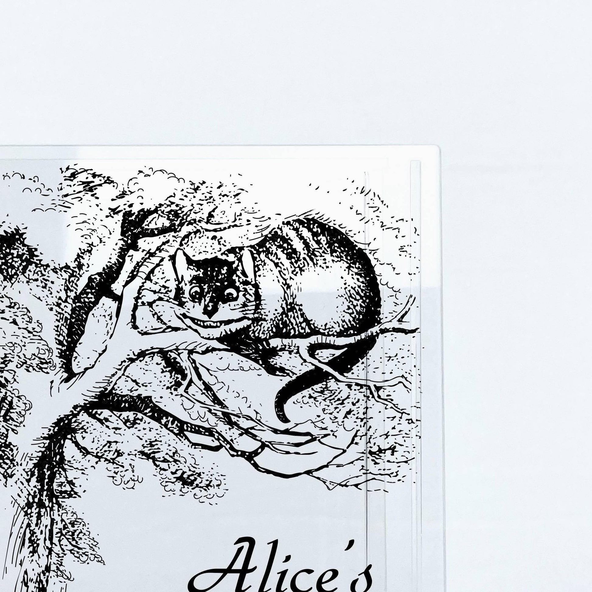 Alice's Adventures in Wonderland Acrylic Bookish Vase - Bookish Vase