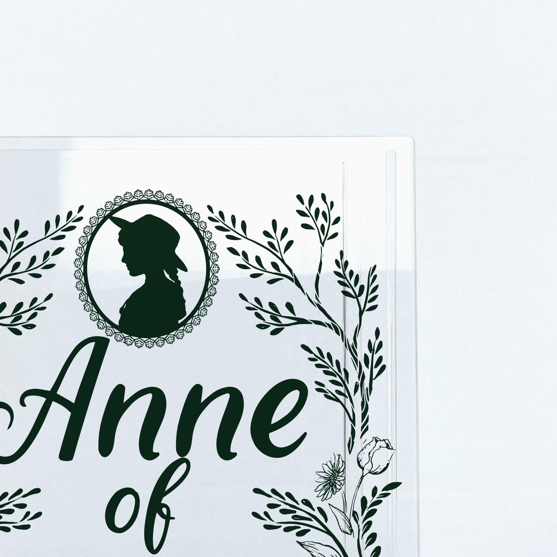 Anne of Green Gables Acrylic Bookish Vase - Bookish Vase